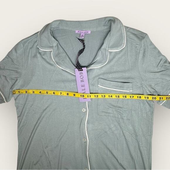 NWT | Hale Bob | 2-Piece Pant Pajama Set | Blue/White | Medium - Picture 9 of 16